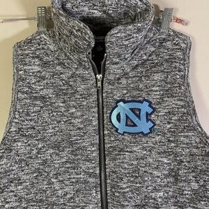 UNC Tar Heels Gameday Couture Vest Medium Unisex Gray